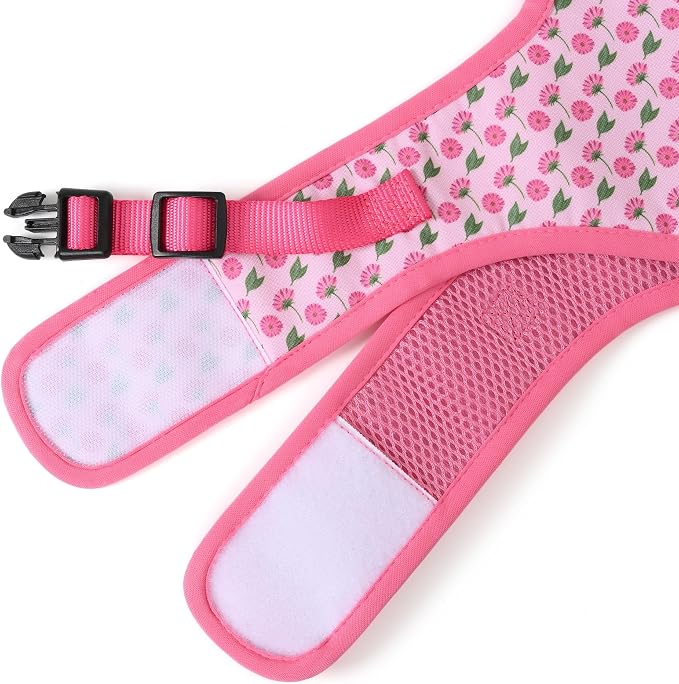 Mile High Life Dog Harness, Air Mesh Floral Vest Harness - Image 6