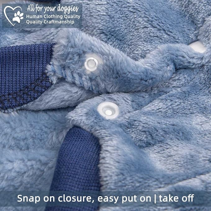 FabriCastle Dog Hoodie Sweater for Small Dogs Boy and Girl, Small Dog Clothes - Image 3