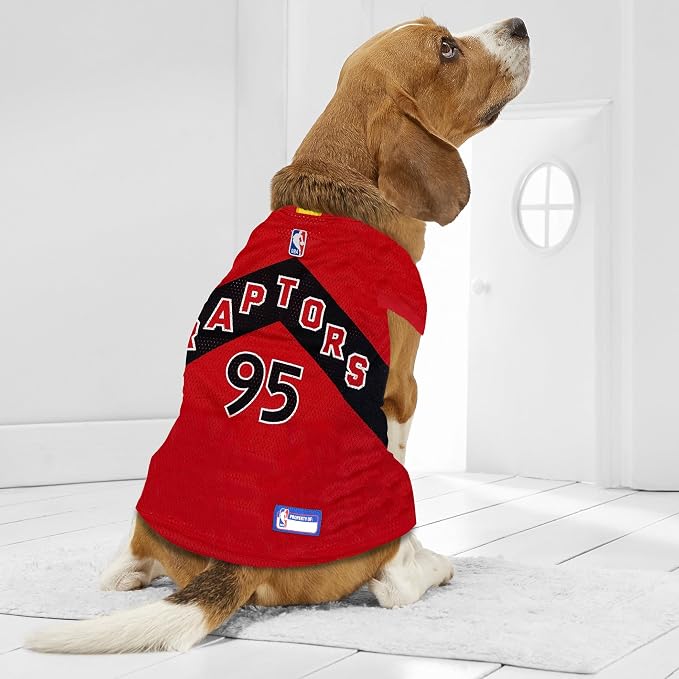 Pets First NBA Toronto Raptors Dog Jersey, Extra Smal - Image 2