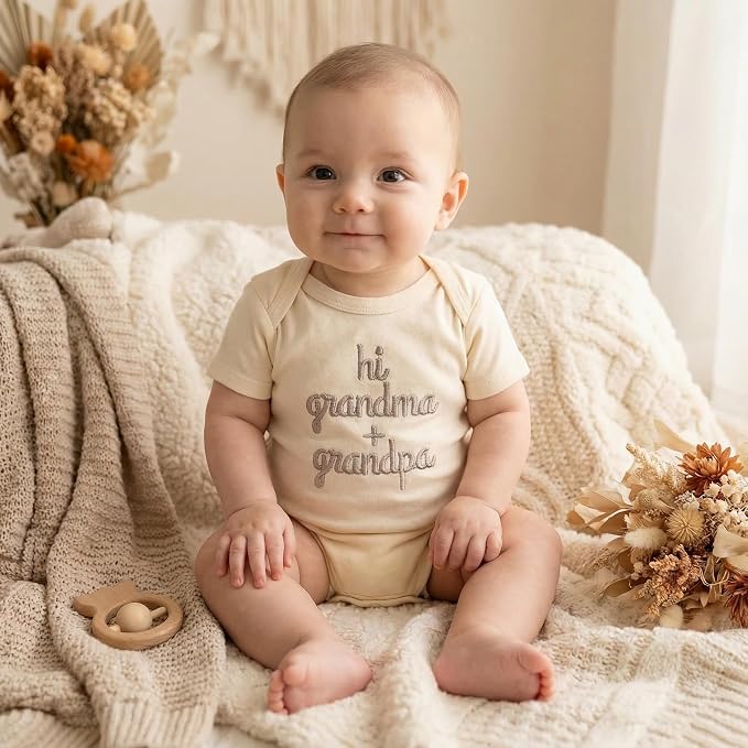 COUPLEHOODIES Personalized Baby Onesie Bodysuit – Custom Embroidery Gift - Image 2