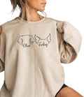 moonloom Dog Mom Sweatshirt, Animal Lover Gift, Custom crewneck by Moonloom