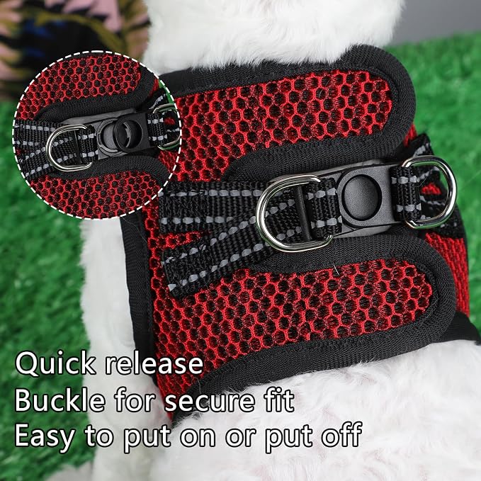 Dog Harness for Medium Dogs Chihuahua Harness Tiny Dog Harness for Cats Dogs - Image 5