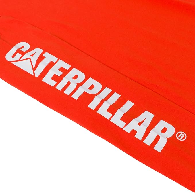 Caterpillar Trademark Banner Long Sleeve Tee Shirts - Image 4