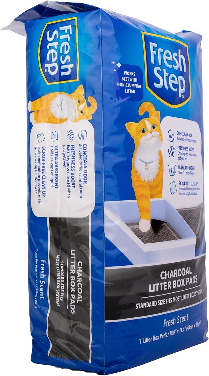 Fresh Step Charcoal Litter Box Pads - Image 2