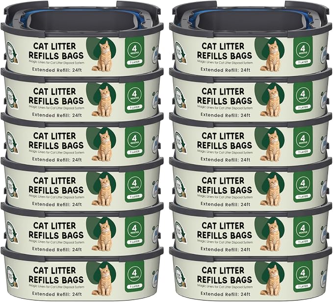 Cat Litter Refill Bags Cartridge Compatible by Fununcat