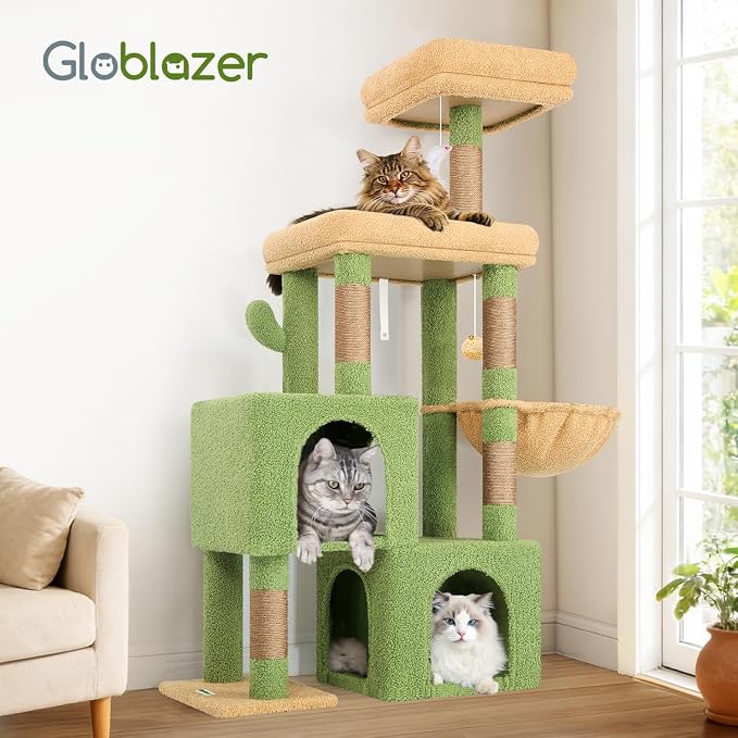 Globlazer Cactus Cat Tree Condo Tower - Image 7