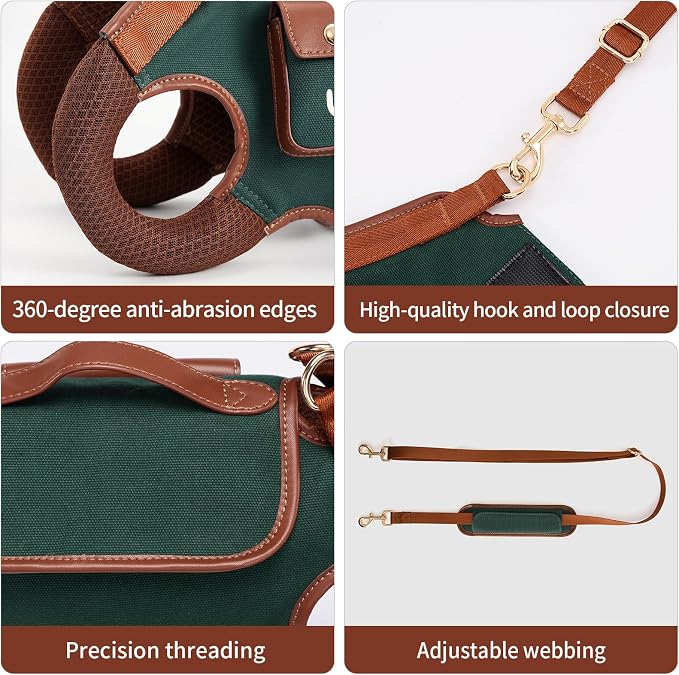 Dog Lift Harness Dog Carrier Dog VES Harness Adjustable Dog Leash - Image 9