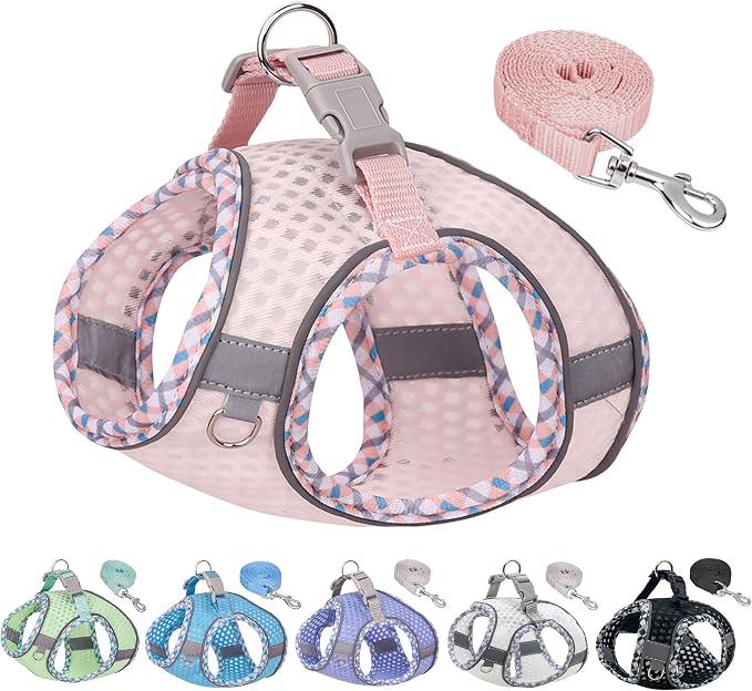 Step in Dog Harness and Leash Set, No Pull Escape Proof Vest Harness by PetSuppliesManufacturer