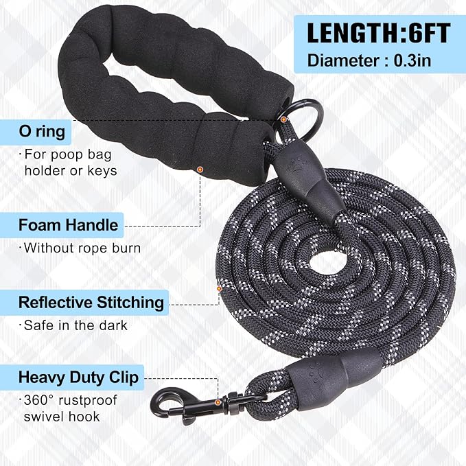 BEAUTYZOO Step in Dog Harness and Leash Set, Reflective Dog Harness No Pull No - Image 6