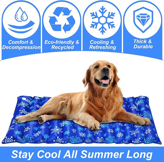 Dog Cooling Mat, 47.5" x 23.5" Cooling Mat - Image 4