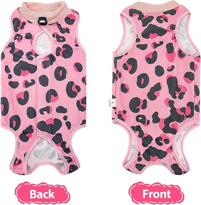 2 PCS Cat Recovery Suit for Spay Abdominal Wounds Cat Onesie for Cats After - Image 6