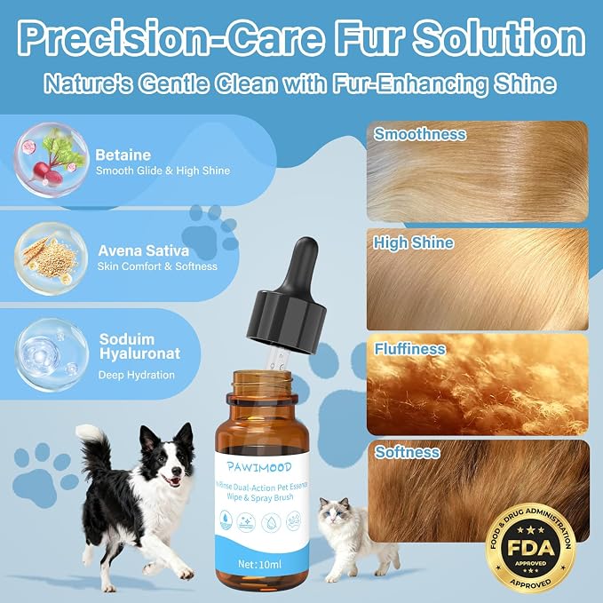 Pet Steam Brush for Dogs & Cats, 5-in-1 Self-Cleaning Dog Steam Brush - Image 7