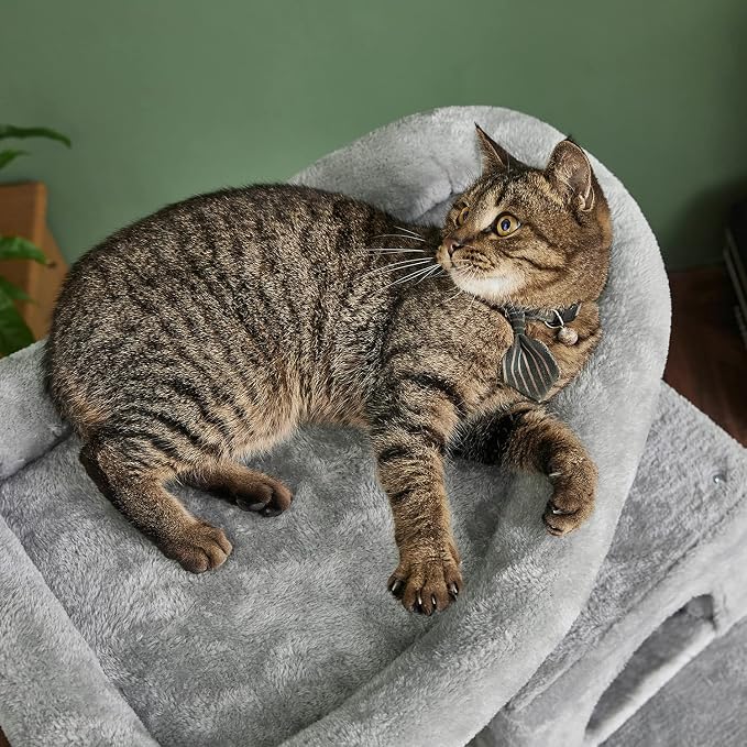 Catinsider 46.5 inches Cat Tree Multi-Level Cat Tower - Image 5