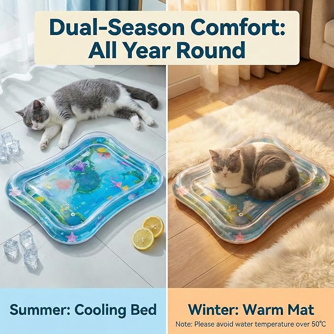 Interactive Cat Toy for indoor Cats, Upgraded Cat Water Mat - Image 5