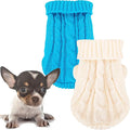 2 Pieces Xxs Dog Sweater Chihuahua Clothes Dog sweaters by Kallfirscutie