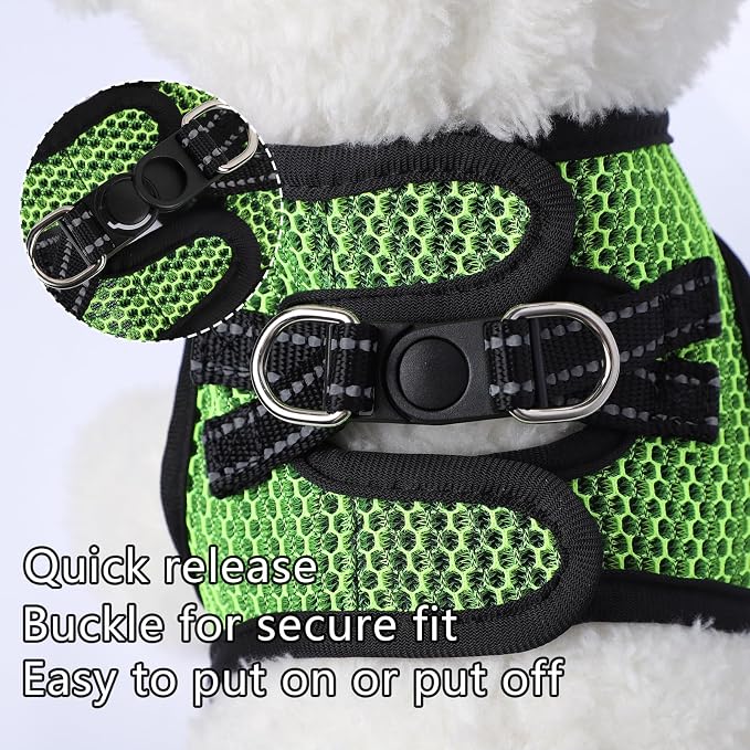 Summer Pet Harness No Pull Step in Adjustable Dog Harness Mesh Vest - Image 5