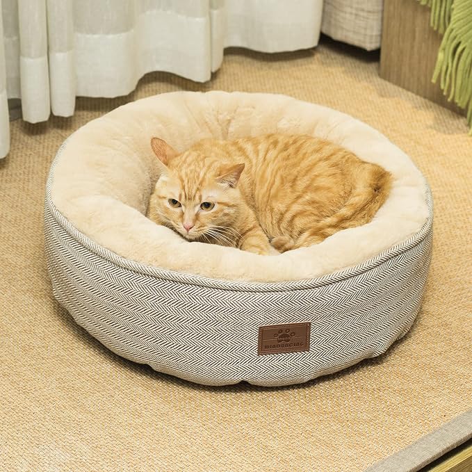 WINDRACING Cat Beds for Indoor Cats, Dog Bed for Small Dogs Breeds, Soft Kennel - Image 6