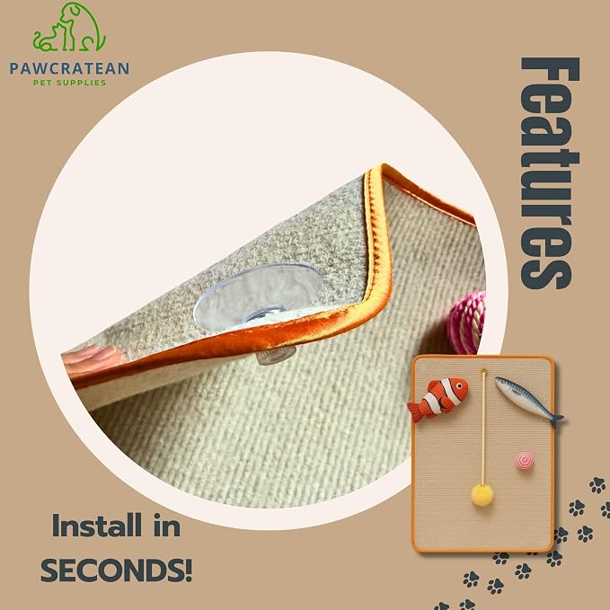 28 Inch Cat Wall Scratcher Pad - Image 2
