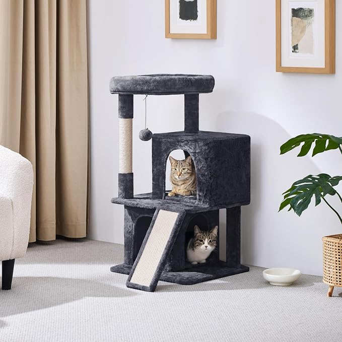 Yaheetech 36in Cat Tree Cat Tower Cat Condo Play House Climber Stand Furniture - Image 8