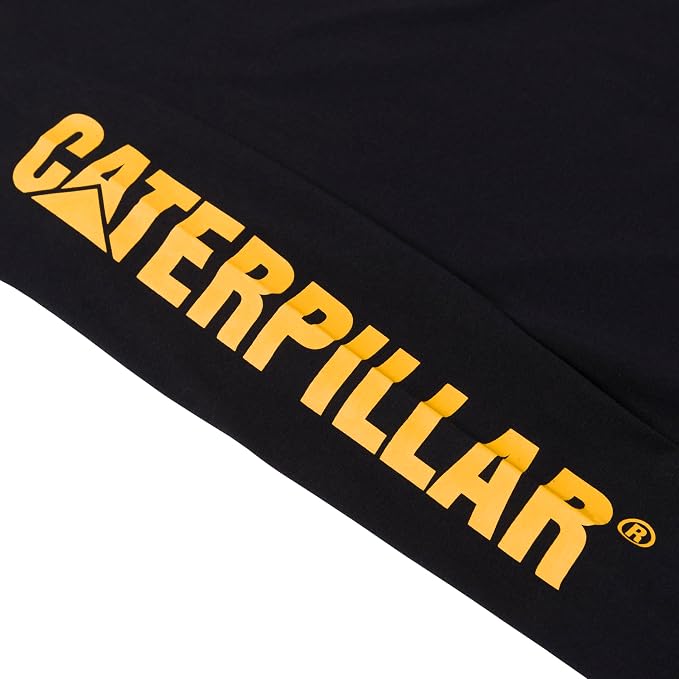 Caterpillar Trademark Banner Long Sleeve Tee Shirts - Image 5