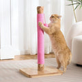 29" Tall Cat Scratching Post for Indoor Cats Adults, Extra-Stable & Natural by Kicari