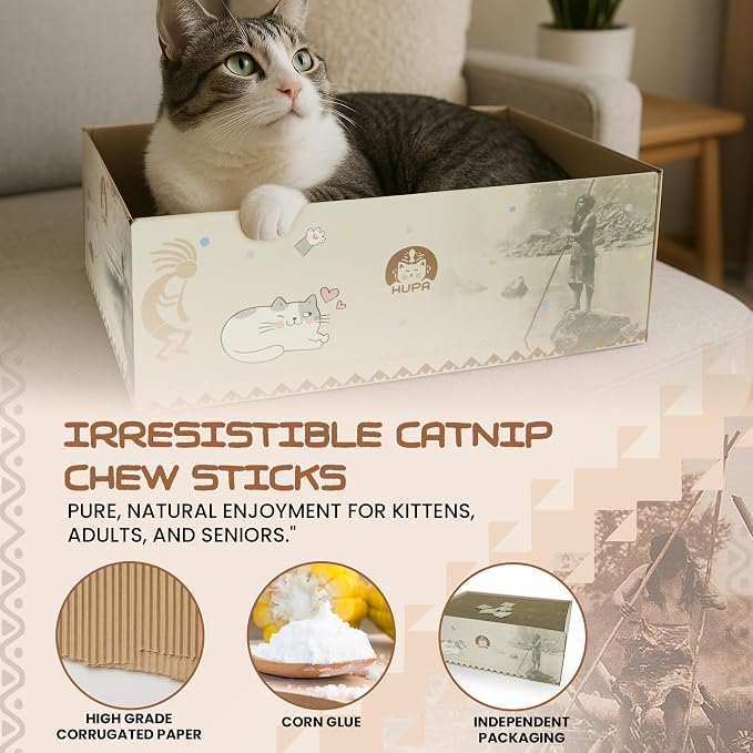 5 Pack Cat Scratching Boards | Reversible Cardboard Cat Scratcher - Image 6