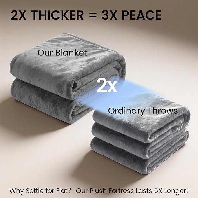 gogobunny Waterproof Blanket for Bed Couch Sofa, Liquid Pee and Fur Proof Pet - Image 6