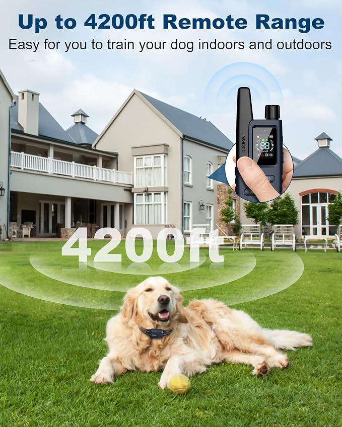 Jugbow Dog Shock Collar - 4200FT Dog Training Collar - Image 3