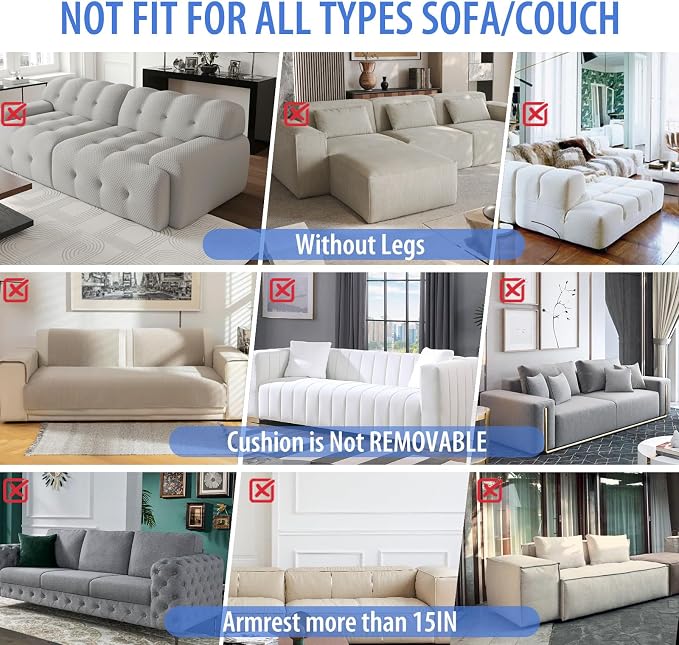 Reversible Cat Scratch Couch Protector Made of Natural Sisal - Image 5