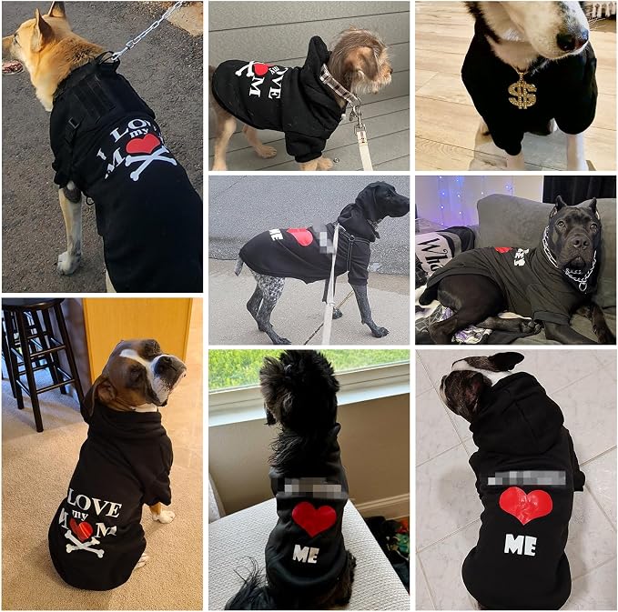 EXPAWLORER Dog Hoodie-Soft and Warm Dog Sweaters, Pet Clothes Autumn Winter - Image 9