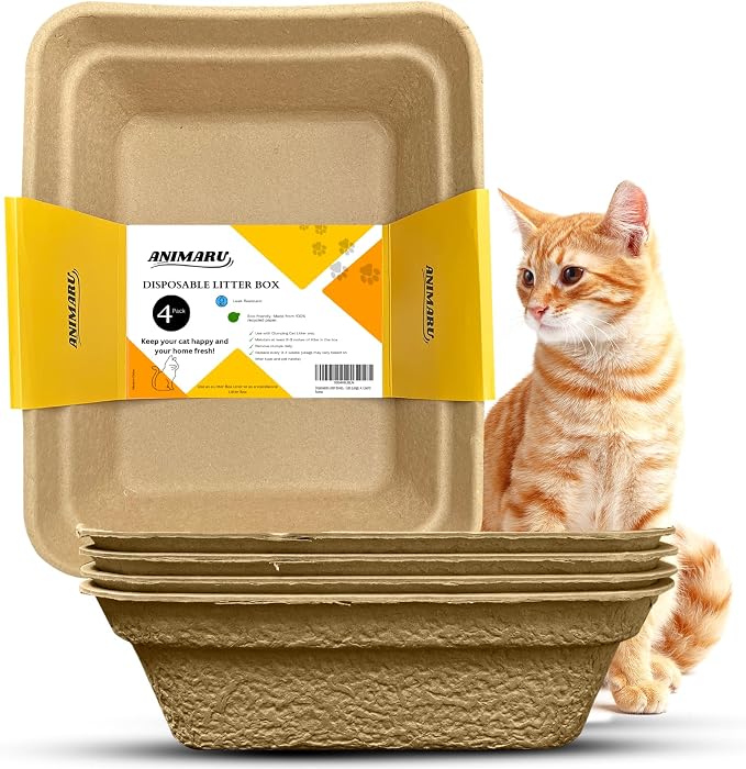 Disposable Litter Boxes by Animaru