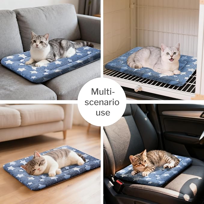 Dog Bed Mat for Crate, Soft Kennel Pad, Durable Comfort Mat for Dogs and Cats - Image 5
