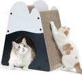 FUKUMARU Cat Scratcher House, 19.5 Inch Cozy Cardboard Cat Scratcher, Moutain by FUKUMARU