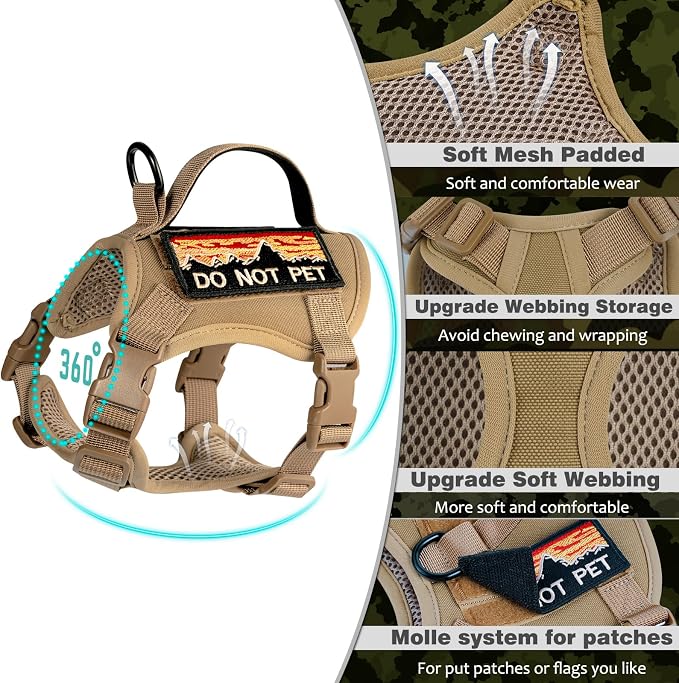 Tactical Cat Harness and Leash Set - Image 5