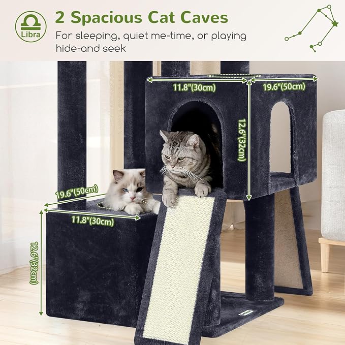 Globlazer Heavy Duty Cat Tree 78 inch Sturdy Cat Tower - Image 3