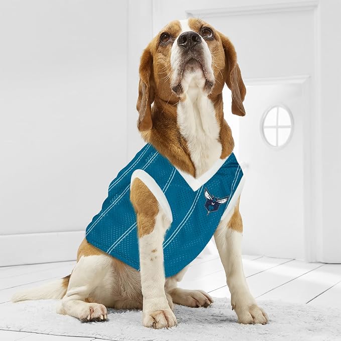 Pets First NBA Charlotte Hornets Dog Jersey, Medium- Tank Top Basketball Pet - Image 4