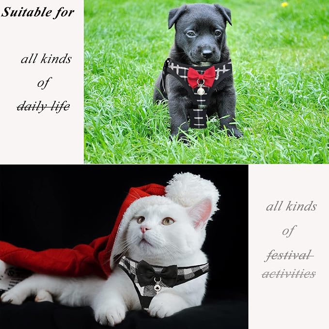 Cat Leashes and Harnesses for Walking, Breathable Soft Kittens Vest for Cats - Image 5