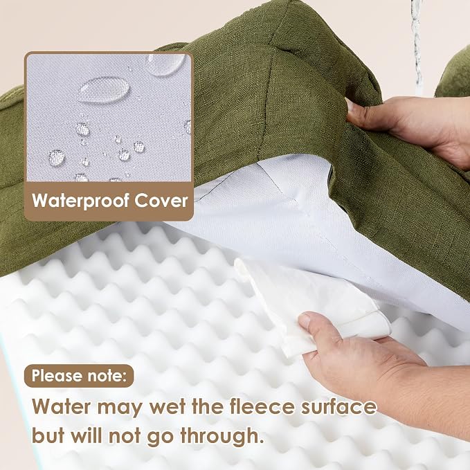 EHEYCIGA Orthopedic Dog Beds for Large Dogs, Waterproof Memory Foam Large Pet - Image 3