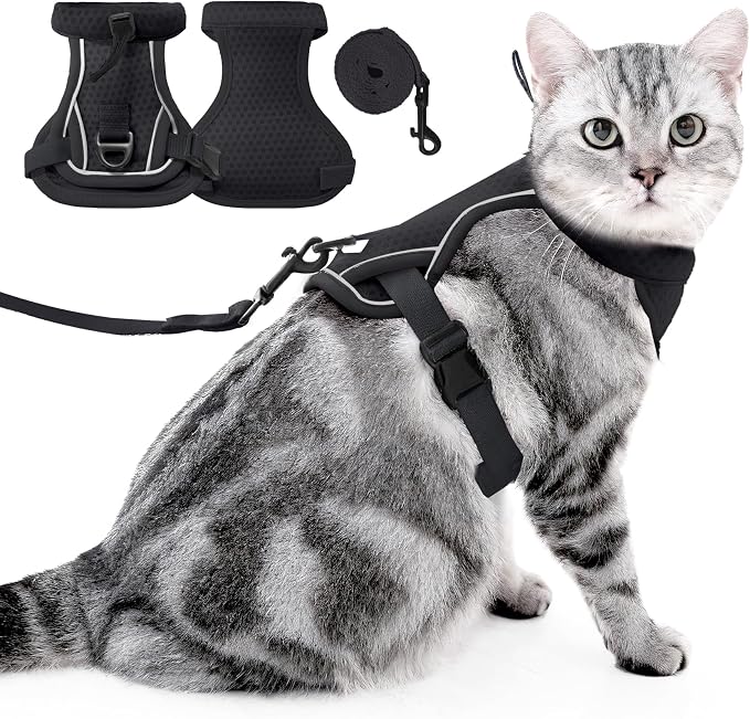 Cat Harness and Leash Set by JOHNBOLIN