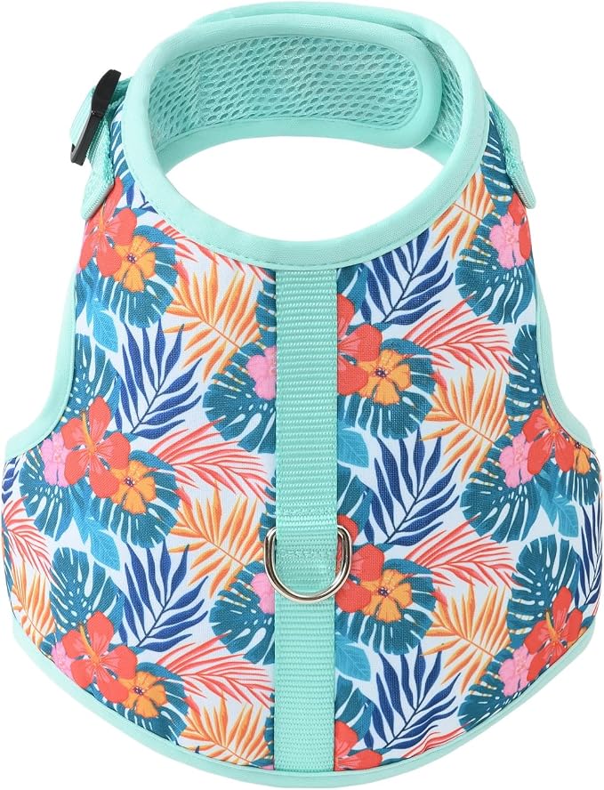 Mile High Life Dog Harness, Air Mesh Floral Vest Harness - Image 3