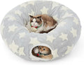 Lesure Cat Tunnel Bed for Indoor Cats by Lesure
