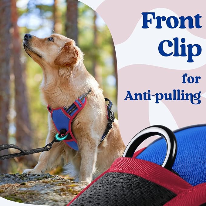 rabbitgoo Dog Harness Medium Sized, No Pull Pet Harness - Image 6