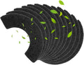 12 Pack 0.5 in Thickness Carbon Filters Compatible by FHTONGE