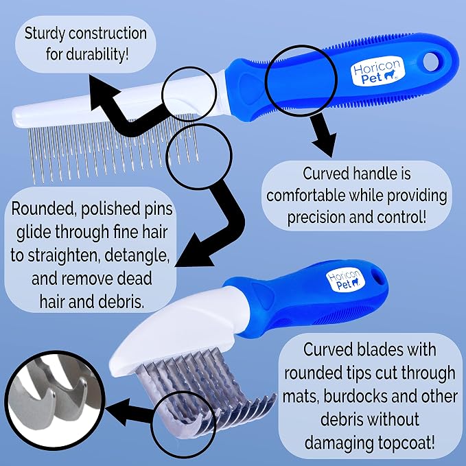 6 In 1 Premium Dog Brush Set - Image 4