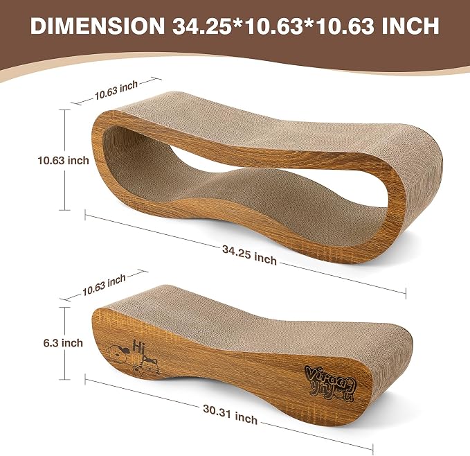 Cat Scratcher, 2-in-1 Cat Scratcher Couch - Image 3