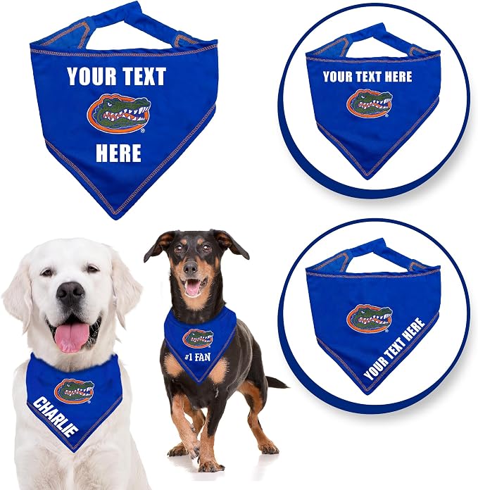 NCAA Florida Gators Personalized Tie Bandana - Image 2