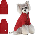 Small/Medium Dog Sweater, Warm Dog Winter Coat w/Sleeves, Comfortable High Neck by H%C3%B3P%C3%AAng-i%C3%BA