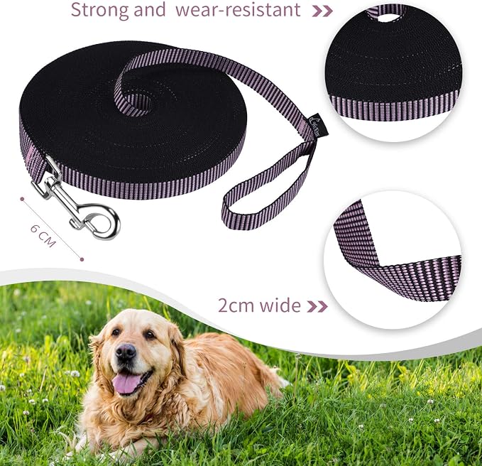Hi Kiss Dog/Puppy Obedience Recall Training Agility Lead - 15ft 20ft 30ft 50ft - Image 5