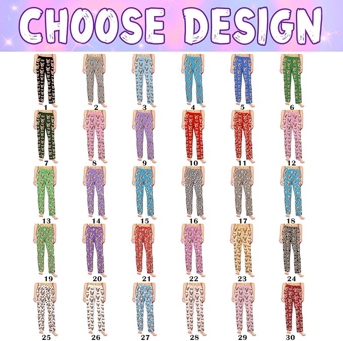 Custom Couple Pajama Pants Sock - Image 2