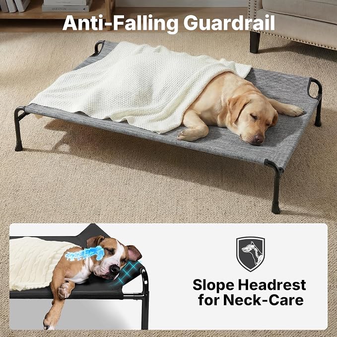 Veehoo Outdoor Elevated Dog Bed - Image 2